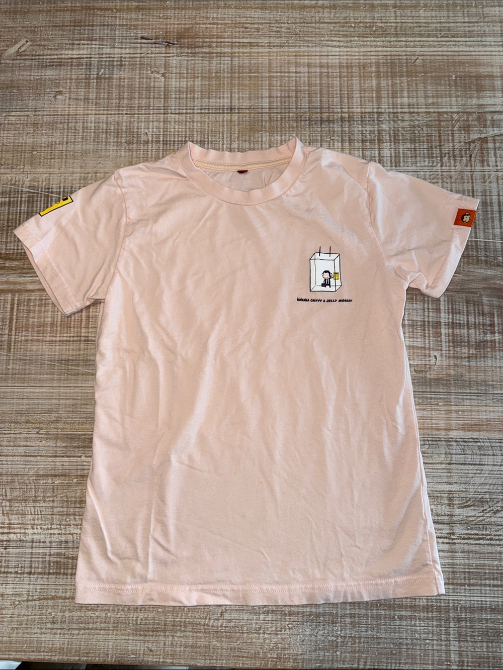 Women’s Light Pink Short Sleeve Graphic Tee